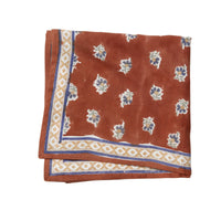 Foulard Indien Belsa Terracotta