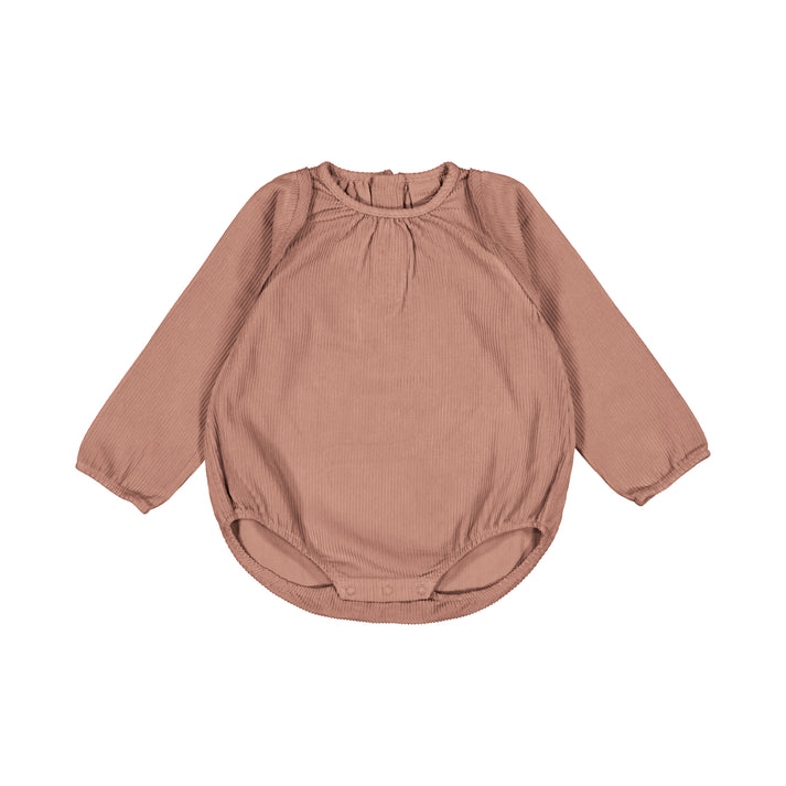 Barboteuse Velours Bordeaux Col V Profond - Taille L Occasion Très Bon État